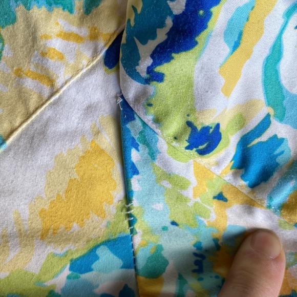 Patterned Coldwater Creek Fitted Cropped Jacket - Size P-Large - Picture 9 of 12